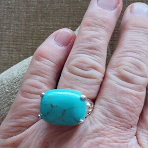 925 Silver Turquoise Ring